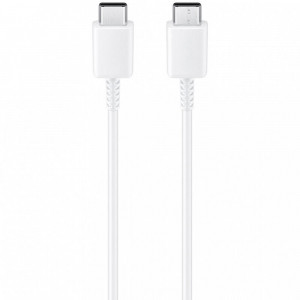 Cablu de Date USB-C la Type-C Fast Charging 3A, 1m - Samsung (EP-DA705BWEGWW) - White (Blister Packing) - Img 2