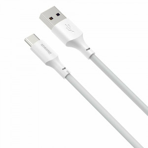 Cablu de Date USB la Type-C, Fast Charging 5A, 40W, 1.5m (set 2) - Baseus (TZCATZJ-02) - White - Img 3
