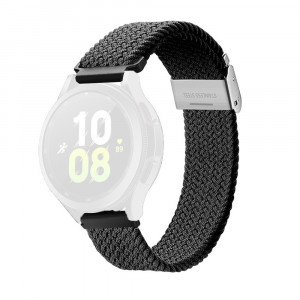 Curea pentru Samsung Galaxy Watch (46mm) / Watch 3 / Gear S3, Huawei Watch GT / GT 2 / GT 2e / GT 2 Pro / GT 3 (46 mm) - Dux Ducis Mixture II Version - Black - Img 1