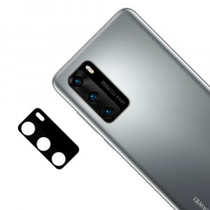 Folie Camera pentru Huawei P40 - Mocolo Silk HD PRO Camera Glass - Black - Img 2