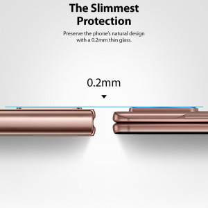 Folie Camera pentru Samsung Galaxy Z Fold 2 (set 3) - Ringke IDGL - Clear - Img 4