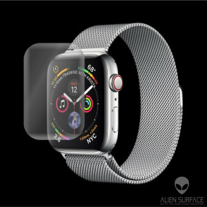 Folie pentru Apple Watch 4 / 5 / 6 / SE 40mm (set 3) - Alien Surface - Transparent - Img 3