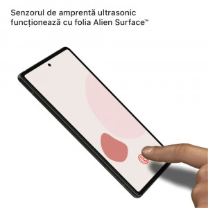 Folie protectie telefon Google Pixel 6 - Alien Surface Screen Case Friendly - Transparent - Img 2