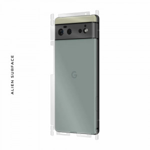 Folie protectie telefon Google Pixel 6 - Alien Surface Screen+Edges+Back - Transparent - Img 4