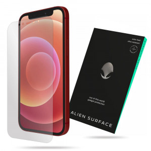 Folie protectie telefon iPhone 12 mini - Alien Surface Screen Case Friendly - Transparent - Img 1