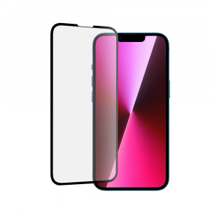 Folie protectie telefon iPhone 13 / 13 Pro / 14 - Mocolo 3D Curved Full Glue Glass - Black - Img 1