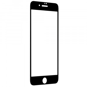 Folie protectie telefon iPhone 7 / 8 / SE 2, SE 2020 / SE 3, SE 2022 - Techsuit 111D Full Cover / Full Glue Glass - Black - Img 4