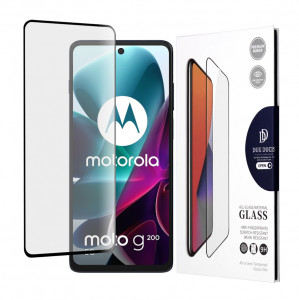 Folie protectie telefon Motorola Moto G200 5G / Edge S30 5G - Dux Ducis Tempered Glass - Black - Img 1