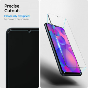 Folie protectie telefon Samsung Galaxy A13 4G / M13 4G / A23 / A23 5G / F23 5G / M23 5G / M33 5G / F13 (set 2) - Spigen Glas.TR Slim - Clear - Img 3