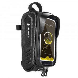Geanta pentru Bicicleta Rezistenta la Apa - Techsuit (BSB1) - Black - Img 4