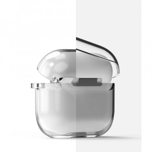 Husa pentru AirPods 3 (2021) - Ringke Hinge Case - Clear - Img 4
