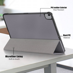 Husa pentru Apple iPad Pro 12.9 (2018 / 2019 / 2020 / 2021 / 2022) - Techsuit FoldPro - Blue - Img 3