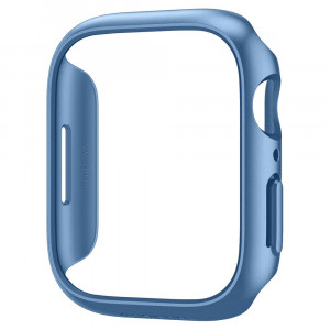 Husa pentru Apple Watch 7 45mm - Spigen Thin Fit - Blue - Img 4