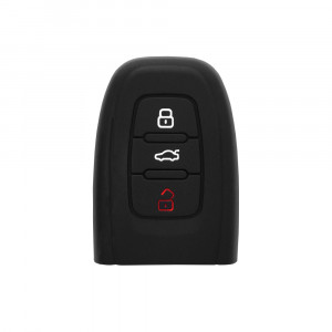 Husa pentru cheie Audi Quattro, Q5, Q7 - Techsuit Car Key Case (1009.02) - Black - Img 1