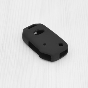 Husa pentru cheie Kia Seltos, Cerato - Techsuit Car Key Case (3016.01) - Black - Img 3