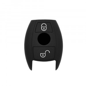 Husa pentru cheie Mercedes-Benz Vito, Viano, G-Class - Techsuit Car Key Case (1008.02) - Black - Img 1