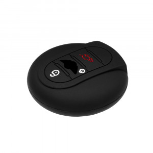 Husa pentru cheie Mini Cooper, One, Countryman - Techsuit Car Key Case (1004.06) - Black - Img 3