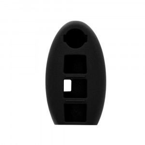 Husa pentru cheie Nissan Teana, Cube, Rogue, Tiida, Pulsar - Techsuit Car Key Case (1016.04) - Black - Img 1