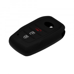 Husa pentru cheie Toyota Fortuner, Hilux - Techsuit Car Key Case (1015.06) - Black - Img 4