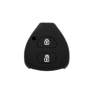 Husa pentru cheie Toyota Urban Cruiser, Verso, MR2, Celica - Techsuit Car Key Case (3006.02) - Black - Img 1