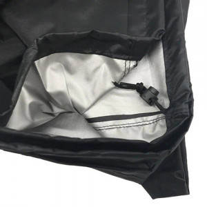 Husa pentru Gratar S, 80 x 66 x 100cm - Techsuit - Black - Img 4