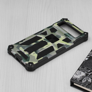 Husa telefon Google Pixel 6 Pro - Techsuit Blazor Series - Camo Lime - Img 2