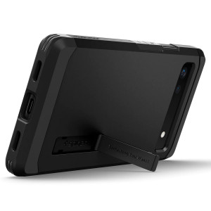 Husa telefon Google Pixel 6a - Spigen Tough Armor - Black - Img 2