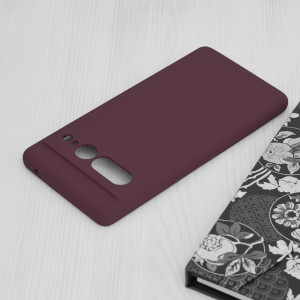 Husa telefon Google Pixel 7 Pro - Techsuit Soft Edge Silicone - Plum Violet - Img 4
