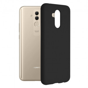 Husa telefon Huawei Mate 20 Lite - Techsuit Soft Edge Silicone - Black - Img 1
