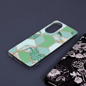 Husa telefon Huawei nova 9 / Honor 50 - Techsuit Marble Series - Green Hex - Img 4
