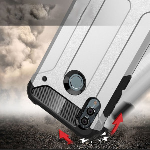 Husa telefon Huawei P smart 2019 / Honor 10 Lite - Techsuit Hybrid Armor - Black - Img 4
