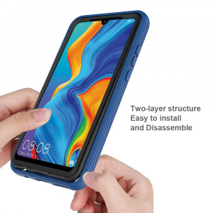 Husa telefon Huawei P30 Lite / P30 Lite New Edition + Folie - Techsuit Defense360 Pro - Black - Img 4