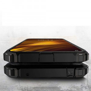 Husa telefon Huawei P40 Lite - Techsuit Hybrid Armor - Black - Img 2