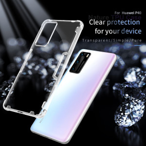 Husa telefon Huawei P40 - Nillkin Nature TPU Case - Transparent - Img 4