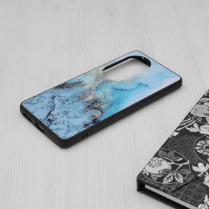 Husa telefon Huawei P50 Pro - Techsuit Glaze Series - Blue Ocean - Img 4