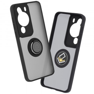Husa telefon Huawei P60 / P60 Pro - Techsuit Glinth - Black - Img 1
