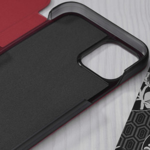 Husa telefon iPhone 12 / 12 Pro - Techsuit eFold Series - Red - Img 3