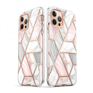 Husa telefon iPhone 12 Pro Max - I-Blason Cosmo - Marble - Img 2