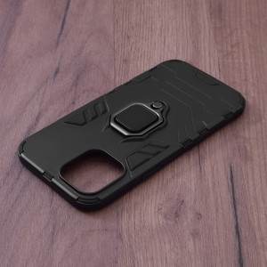 Husa telefon iPhone 12 Pro Max - Techsuit Silicone Shield - Black - Img 3