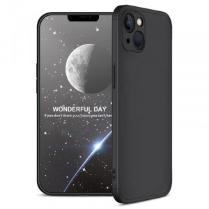 Husa telefon iPhone 13 + Folie - GKK 360 - Black - Img 2