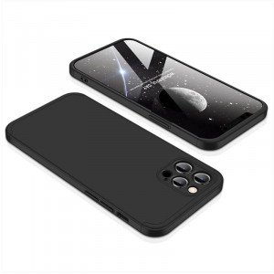 Husa telefon iPhone 13 Pro + Folie - GKK 360 - Black - Img 4
