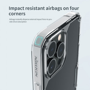 Husa telefon iPhone 13 Pro - Nillkin Nature TPU Pro Case - Transparent - Img 3