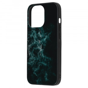 Husa telefon iPhone 13 Pro - Techsuit Glaze Series - Blue Nebula - Img 3