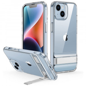 Husa telefon iPhone 14 / iPhone 13 - ESR Air Shield Boost Kickstand - Clear - Img 1