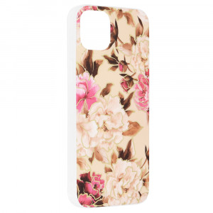 Husa telefon iPhone 14 Plus - Techsuit Marble Series - Mary Berry Nude - Img 2