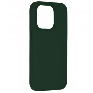 Husa telefon iPhone 14 Pro - Techsuit Soft Edge Silicone - Dark Green - Img 2