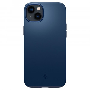 Husa telefon iPhone 14 - Spigen Thin Fit - Navy Blue - Img 4