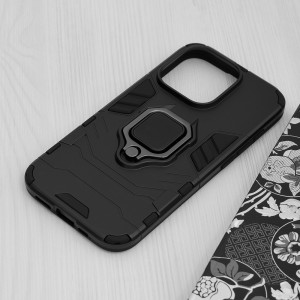 Husa telefon iPhone 15 Pro - Techsuit Silicone Shield - Black - Img 4