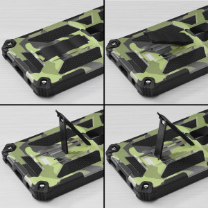 Husa telefon iPhone 15 - Techsuit Blazor Series - Camo Lime - Img 4