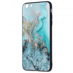 Husa telefon iPhone 6 / 6S - Techsuit Glaze Series - Blue Ocean - Img 4